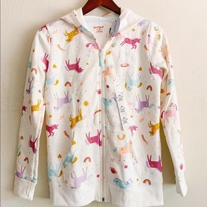 NWT CAT & JACK YOUTH XL (14-16) UNICORN HOODIE